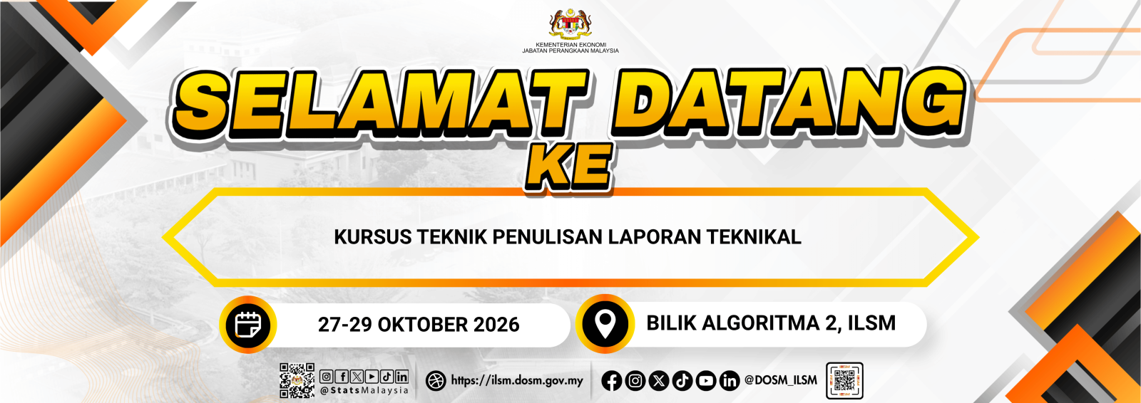 KURSUS TEKNIK PENULISAN LAPORAN TEKNIKAL